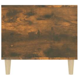 Măsuță de cafea, stejar fumuriu, 90x49x45 cm, lemn prelucrat, 7 image