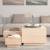 Cutii de depozitare cu capace, 3 buc., lemn masiv de pin, 3 image