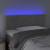 Tăblie de pat cu led, gri deschis, 90x5x78/88 cm, catifea, 3 image