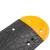 Prag limitator de viteză galben și negru 129x32,5x4 cm cauciuc, 6 image