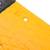 Prag limitator de viteză galben și negru 129x32,5x4 cm cauciuc, 8 image