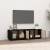 Comodă tv, negru, 140x40x40 cm, lemn masiv de pin, 3 image
