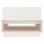Măsuță de cafea, alb, 80x55x40,5 cm, lemn masiv de pin, 6 image
