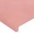 Tăblie de pat cu led, roz, 103x16x118/128 cm, catifea, 5 image