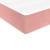 Saltea de pat cu arcuri, roz, 90x200x20 cm, catifea, 5 image