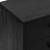 Servantă, negru, 110x35x70 cm, lemn masiv de pin reciclat, 6 image