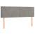 Pat box spring cu saltea, gri deschis, 140x190 cm, catifea, 6 image