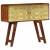 Servantă lemn masiv de sheesham cu imprimeu auriu 90x30x77 cm, 11 image