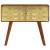 Servantă lemn masiv de sheesham cu imprimeu auriu 90x30x77 cm, 4 image