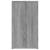 Servantă, gri sonoma, 100x33x59,5 cm, lemn compozit, 7 image