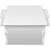 Măsuță de cafea cu 4 sertare, alb, 5 image