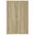 Birou, stejar sonoma, 100x49x75 cm, lemn prelucrat, 8 image