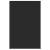 Birou, negru, 100x49x75 cm, lemn prelucrat, 8 image