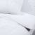 Set cu husă de pilotă, alb, 140x200 cm, bumbac, 7 image