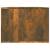 Măsuță de cafea, stejar fumuriu, 80x50x36 cm, lemn compozit, 7 image