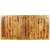 Masă de sufragerie lemn masiv de mango nefinisat 180 cm, 3 image