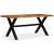 Masă sufragerie lemn masiv de salcâm și mango 180x90x76 cm, 3 image