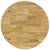 Blat de masă din lemn masiv de stejar, rotund, 44 mm 400 mm, 3 image