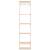 Raft de perete tip scară, lemn de cedru, 41,5 x 30 x 176 cm, 3 image