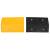 Prag limitator de viteză galben&negru, 420x32,5x4 cm, cauciuc, 3 image