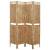 Paravan de cameră cu 4 panouri, 160 x 180 cm, bambus, 3 image