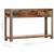 Masă consolă cu 3 sertare, 120x30x75 cm, lemn masiv de sheesham, 10 image