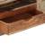 Servantă, gri, 100x30x50 cm, lemn masiv de sheesham, 8 image