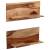 Rafturi de perete, 2 buc., 58x26x20 cm, lemn masiv de sheesham, 10 image