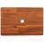 Taburet cu 1 treaptă, 38x26x22 cm, lemn masiv de acacia, 6 image
