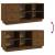 Bancă pentru pantofi, maro miere, 100x34x45 cm, lemn masiv pin, 9 image