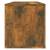 Pantofar de perete, stejar fumuriu, 100x35x38 cm lemn prelucrat, 6 image