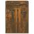 Pantofar, stejar fumuriu, 60x35x84 cm, lemn prelucrat, 6 image