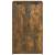 Pantofar, stejar fumuriu, 59x35x100 cm, lemn compozit, 5 image