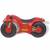 Motocicletă fără pedale din plastic pentru copii, roșu, 3 image