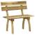 Set mobilier de exterior, 3 piese, lemn de pin tratat, 6 image