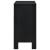 Masă de bar cu raft, negru, 110 x 50 x 103 cm, 5 image