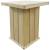 Set mobilier de exterior, 5 piese, lemn de pin tratat, 2 image