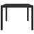 Set mobilier de exterior cu perne, 11 piese, negru, poliratan, 10 image