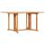 Set mobilier de exterior pliabil, 7 piese, lemn masiv de tec, 4 image