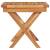 Șezlonguri, 2 buc., cu masă, lemn masiv de tec, 10 image