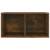 Cutie de depozitare viniluri, stejar fumuriu, 71x34x36 cm, lemn, 3 image