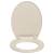 Capac wc cu închidere silențioasă, roz caisă, oval, 4 image