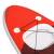 Set placă paddleboarding gonflabilă, roşu, 300x76x10 cm, 7 image