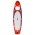 Set placă paddleboarding gonflabilă, roşu, 330x76x10 cm, 3 image