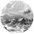 Wallart tapet în formă de cerc „landscape of guadeloupe”, 190 cm, 2 image