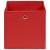 Cutii depozitare, 10 buc., roșu, 28x28x28 cm, material nețesut, 3 image