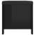 Cutie depozitare cu pernă, negru extralucios,105x40x45 cm, lemn, 6 image