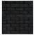 Tapet de perete autocolant, model cărămizi 3d, 40 buc., negru, 3 image