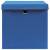 Cutii depozitare cu capac, 4 buc., albastru, 28x28x28 cm, 4 image