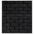 Tapet de perete autocolant, model cărămizi 3d, 10 buc., negru, 3 image